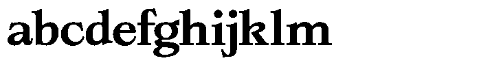 Bigdora Contrast Medium Expanded FONT