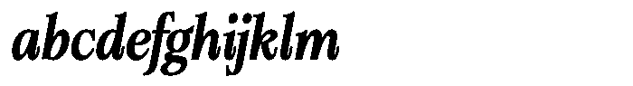 Bigdora Contrast Medium Semi Condensed Italic FONT