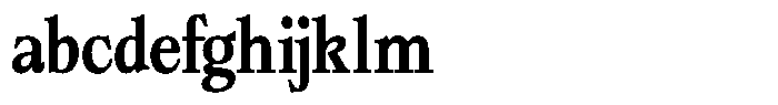 Bigdora Contrast Medium Semi Condensed FONT