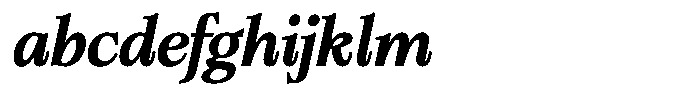 Bigdora Contrast Medium Semi Expanded Italic FONT