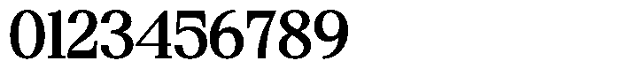 Bigdora Contrast Medium Semi Expanded Font OTHER CHARS