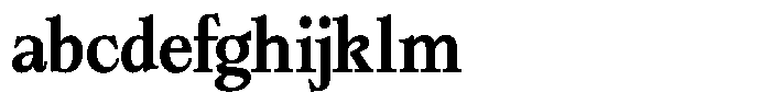 Bigdora Contrast Medium FONT