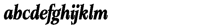 Bigdora Contrast Semi Bold Condensed Italic FONT