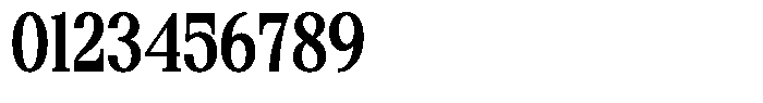 Bigdora Contrast Semi Bold Condensed Font OTHER CHARS