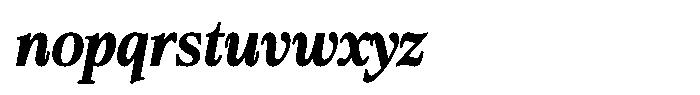 Bigdora Contrast Semi Bold Semi Condensed Italic Font LOWERCASE