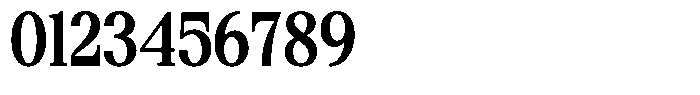 Bigdora Contrast Semi Bold Semi Condensed Font OTHER CHARS