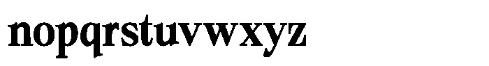 Bigdora Contrast Semi Bold Semi Condensed Font LOWERCASE
