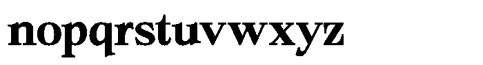 Bigdora Contrast Semi Bold Semi Expanded Font LOWERCASE