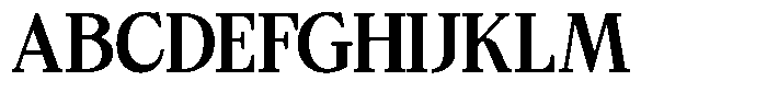 Bigdora Contrast Semi Bold Font UPPERCASE