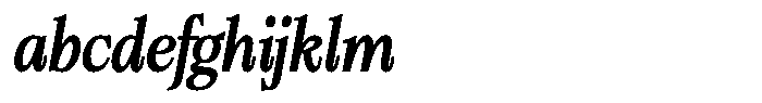 Bigdora Contrast Semi Condensed Italic FONT