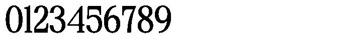 Bigdora Contrast Semi Condensed Font OTHER CHARS