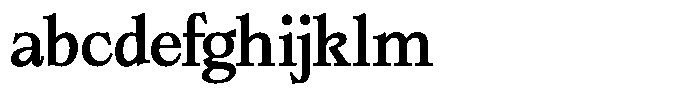 Bigdora Contrast Semi Expanded FONT