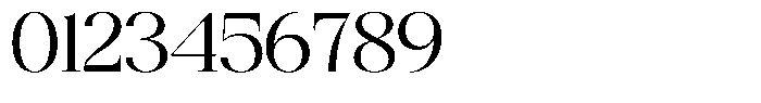 Bigdora Expanded Font OTHER CHARS