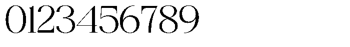 Bigdora Light Expanded Font OTHER CHARS
