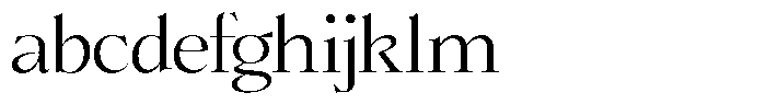 Bigdora Light Expanded FONT