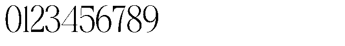 Bigdora Light Semi Condensed Font OTHER CHARS