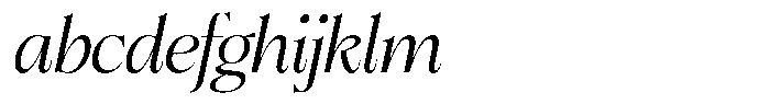 Bigdora Light Semi Expanded Italic FONT