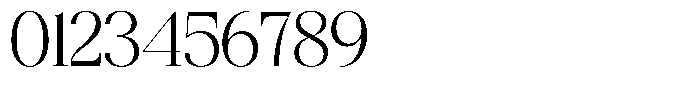 Bigdora Light Semi Expanded Font OTHER CHARS