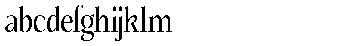 Bigdora Medium Condensed FONT
