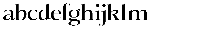 Bigdora Medium Expanded FONT