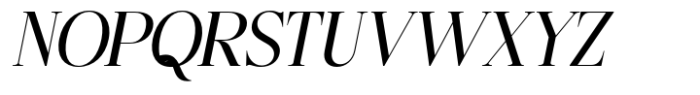 Bigdora Medium Italic Font UPPERCASE