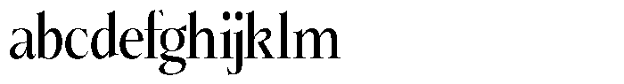 Bigdora Medium Semi Condensed FONT