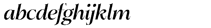 Bigdora Medium Semi Expanded Italic FONT