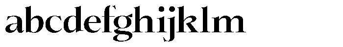 Bigdora Semi Bold Expanded FONT