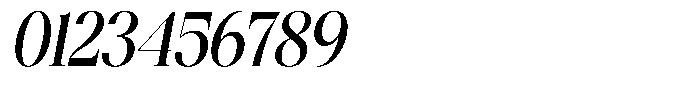 Bigdora Semi Bold Semi Condensed Italic Font OTHER CHARS