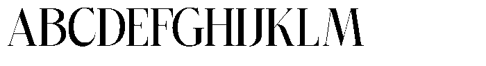 Bigdora Semi Bold Semi Condensed Font UPPERCASE