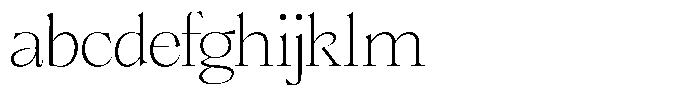 Bigdora Thin Expanded FONT