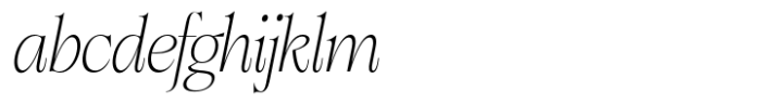 Bigdora Thin Italic FONT