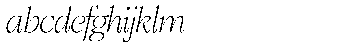 Bigdora Thin Semi Expanded Italic FONT