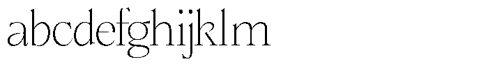 Bigdora Thin Semi Expanded FONT