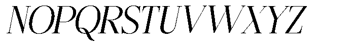 Bigdora Variable Black Italic Font UPPERCASE