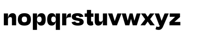 Bigek Extrabold Font LOWERCASE