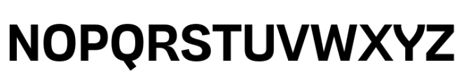 Bigek Semibold Font UPPERCASE