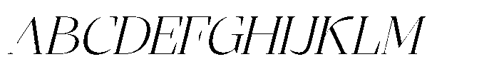 Bigest Karath Italic Italic Font UPPERCASE
