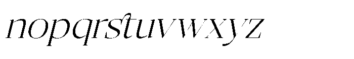 Bigest Karath Italic Italic Font LOWERCASE