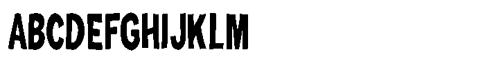 Bigglo Regular Font UPPERCASE