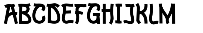 Bighat Font UPPERCASE