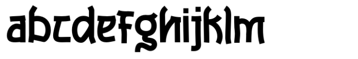 Bighat Font LOWERCASE