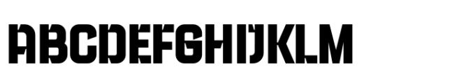 Bighorn Regular Font UPPERCASE