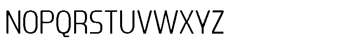 Bigma Extra Light Font UPPERCASE