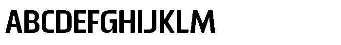 Bigma Medium Font UPPERCASE