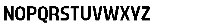 Bigma Medium Font UPPERCASE