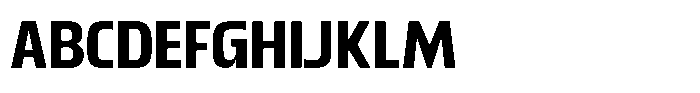 Bigma Semi Bold Font UPPERCASE