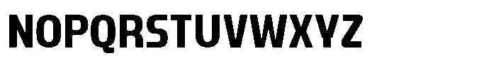 Bigma Semi Bold Font UPPERCASE