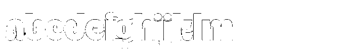 Bigmod Outline FONT