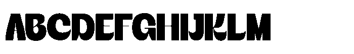 Bigmod Regular Font UPPERCASE
